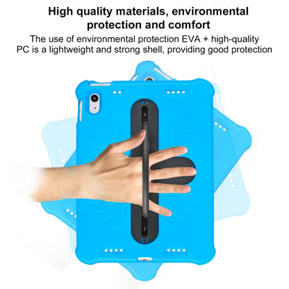 For iPad 2025 / 2022 Shield 360 Rotation Handle EVA Shockproof PC Tablet Case(Blue Black) - iPad 2025 / 2022 Cases by buy2fix | Online Shopping UK | buy2fix