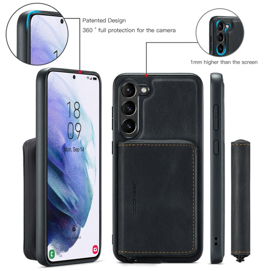 For Samsung Galaxy A54 5G / A54 4G JEEHOOD Magnetic Zipper Horizontal Flip Phone Leather Case(Black) - Galaxy Phone Cases by JEEHOOD | Online Shopping UK | buy2fix