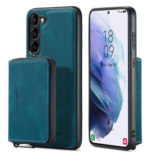 For Samsung Galaxy A54 5G / A54 4G JEEHOOD Magnetic Zipper Horizontal Flip Phone Leather Case(Blue) - Galaxy Phone Cases by JEEHOOD | Online Shopping UK | buy2fix