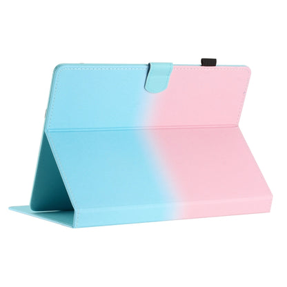 For 7 inch Universal Stitching Gradient Leather Tablet Case(Pink Blue) - 7 inch by buy2fix | Online Shopping UK | buy2fix