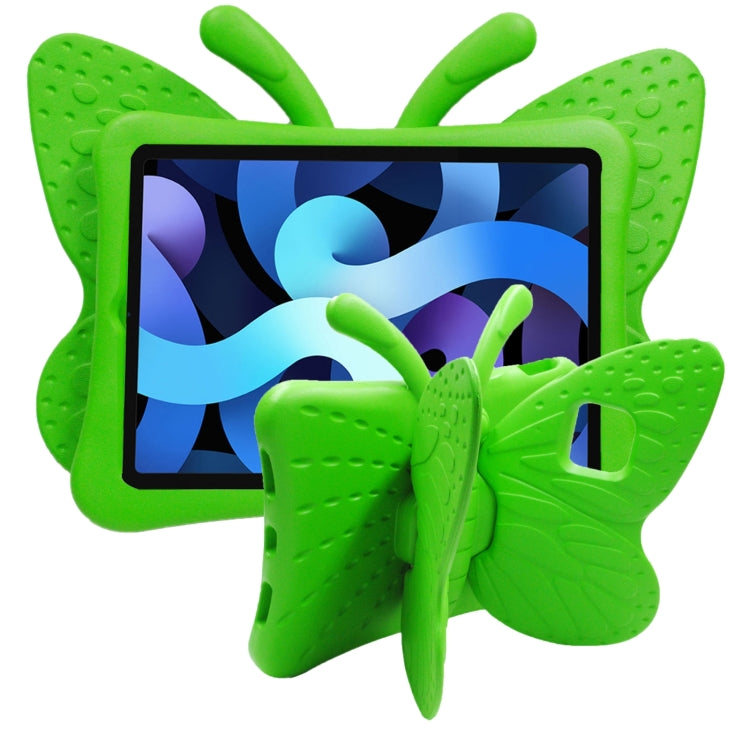 For iPad 2025 / 2022 Butterfly Bracket Style EVA Children Shockproof Tablet Protective Case(Green) - iPad 2025 / 2022 Cases by buy2fix | Online Shopping UK | buy2fix