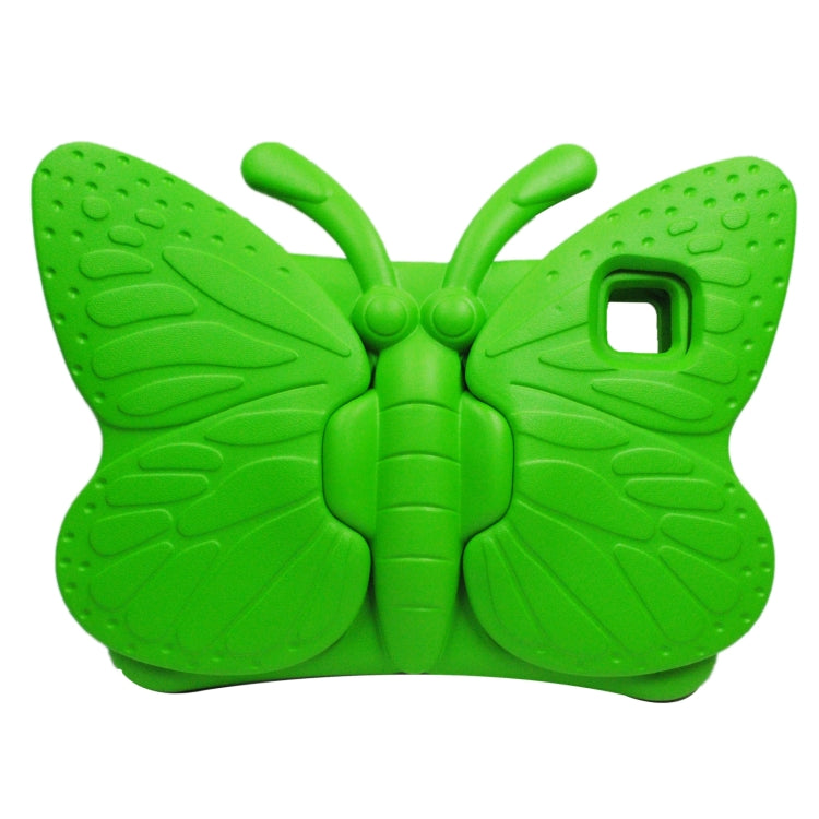 For iPad 2025 / 2022 Butterfly Bracket Style EVA Children Shockproof Tablet Protective Case(Green) - iPad 2025 / 2022 Cases by buy2fix | Online Shopping UK | buy2fix
