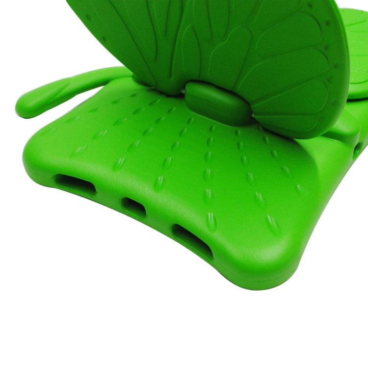 For iPad 2025 / 2022 Butterfly Bracket Style EVA Children Shockproof Tablet Protective Case(Green) - iPad 2025 / 2022 Cases by buy2fix | Online Shopping UK | buy2fix