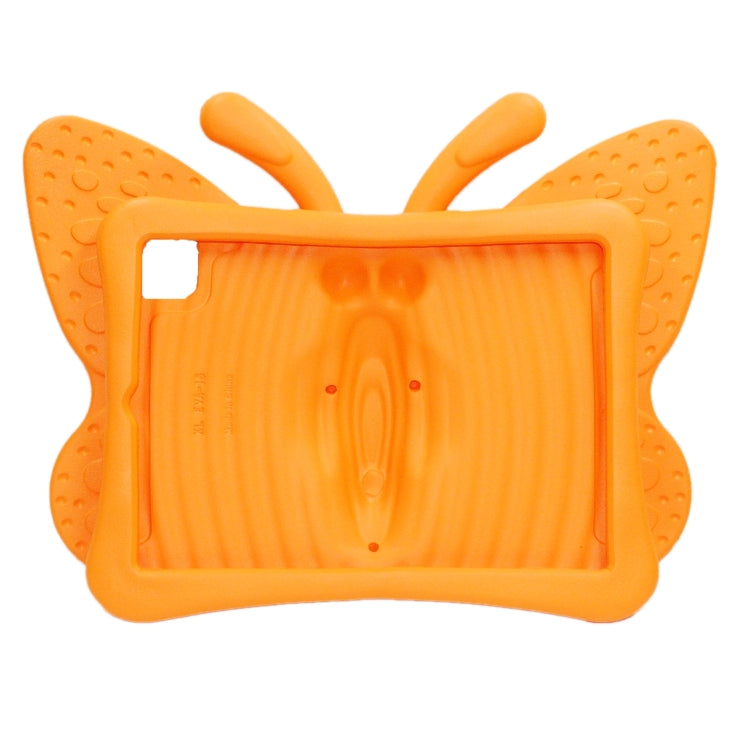 For iPad 2025 / 2022 Butterfly Bracket Style EVA Children Shockproof Tablet Protective Case(Orange) - iPad 2025 / 2022 Cases by buy2fix | Online Shopping UK | buy2fix