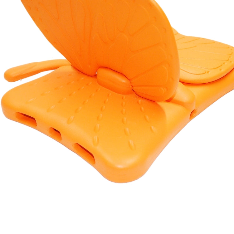 For iPad 2025 / 2022 Butterfly Bracket Style EVA Children Shockproof Tablet Protective Case(Orange) - iPad 2025 / 2022 Cases by buy2fix | Online Shopping UK | buy2fix