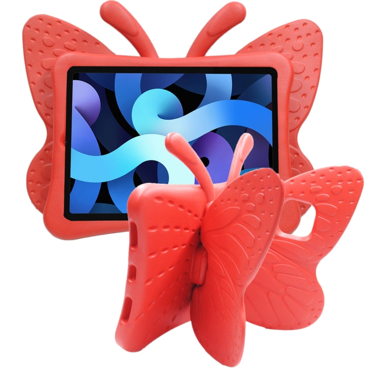 For iPad 2025 / 2022 Butterfly Bracket Style EVA Children Shockproof Tablet Protective Case(Red) - iPad 2025 / 2022 Cases by buy2fix | Online Shopping UK | buy2fix