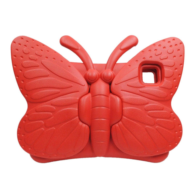 For iPad 2025 / 2022 Butterfly Bracket Style EVA Children Shockproof Tablet Protective Case(Red) - iPad 2025 / 2022 Cases by buy2fix | Online Shopping UK | buy2fix