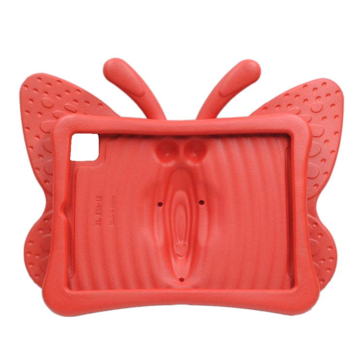 For iPad 2025 / 2022 Butterfly Bracket Style EVA Children Shockproof Tablet Protective Case(Red) - iPad 2025 / 2022 Cases by buy2fix | Online Shopping UK | buy2fix