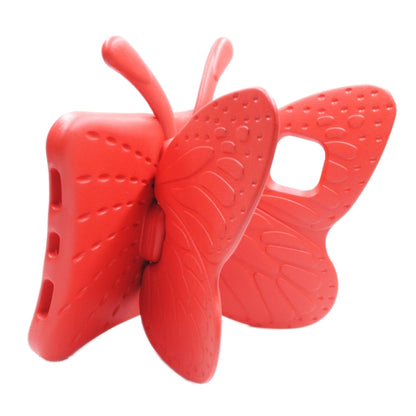 For iPad 2025 / 2022 Butterfly Bracket Style EVA Children Shockproof Tablet Protective Case(Red) - iPad 2025 / 2022 Cases by buy2fix | Online Shopping UK | buy2fix