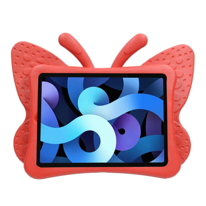 For iPad 2025 / 2022 Butterfly Bracket Style EVA Children Shockproof Tablet Protective Case(Red) - iPad 2025 / 2022 Cases by buy2fix | Online Shopping UK | buy2fix
