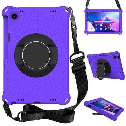 For Lenovo Tab M10 Plus 10.6 3rd Gen 2022 Spider King Silicone Protective Tablet Case(Purple) - Lenovo by buy2fix | Online Shopping UK | buy2fix
