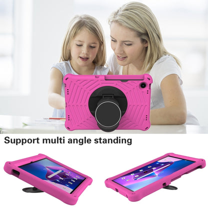 For Lenovo Tab M10 Plus 10.6 3rd Gen 2022 Spider King Silicone Protective Tablet Case(Rose Red) - Lenovo by buy2fix | Online Shopping UK | buy2fix