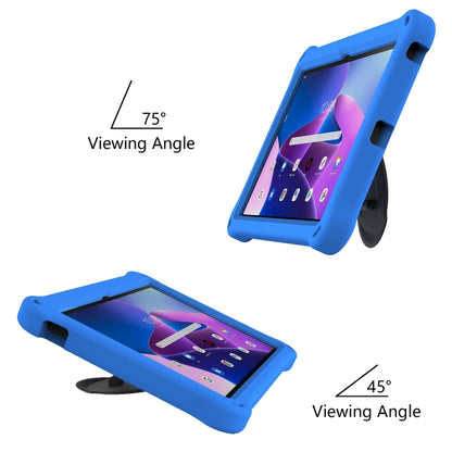For Lenovo Tab M10 Plus 10.6 3rd Gen 2022 Spider King Silicone Protective Tablet Case(Blue) - Lenovo by buy2fix | Online Shopping UK | buy2fix