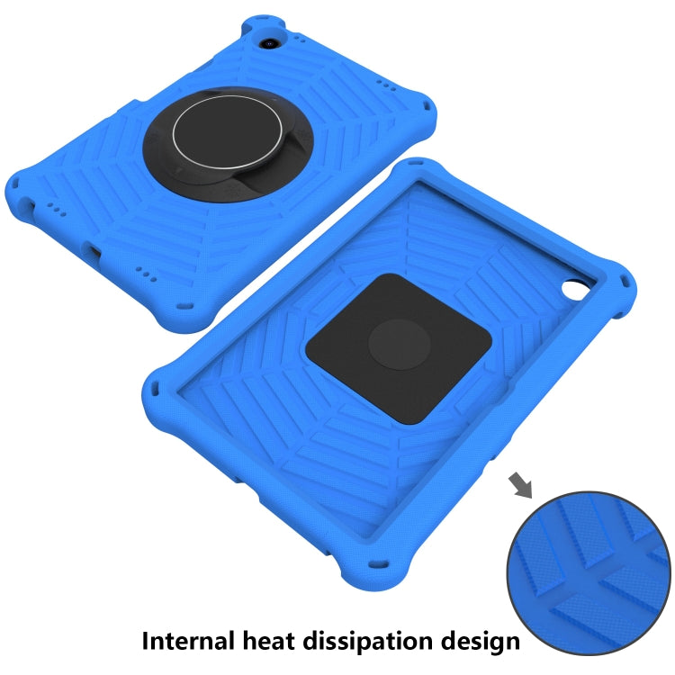 For Lenovo Tab M10 Plus 10.6 3rd Gen 2022 Spider King Silicone Protective Tablet Case(Blue) - Lenovo by buy2fix | Online Shopping UK | buy2fix