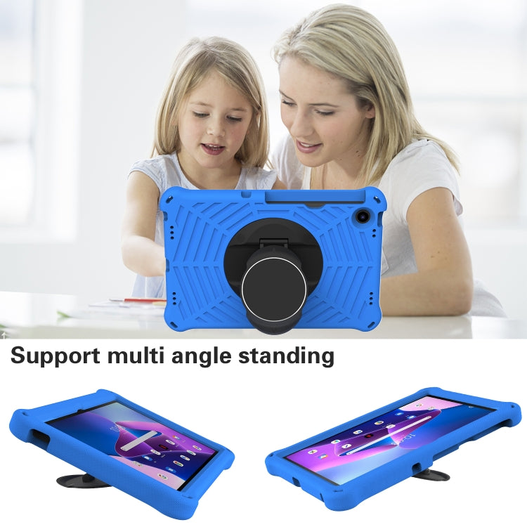 For Lenovo Tab M10 Plus 10.6 3rd Gen 2022 Spider King Silicone Protective Tablet Case(Blue) - Lenovo by buy2fix | Online Shopping UK | buy2fix
