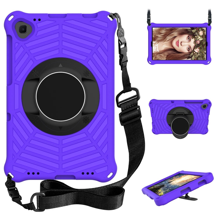For Lenovo Tab K10 Spider King Silicone Protective Tablet Case(Purple) - Lenovo by buy2fix | Online Shopping UK | buy2fix