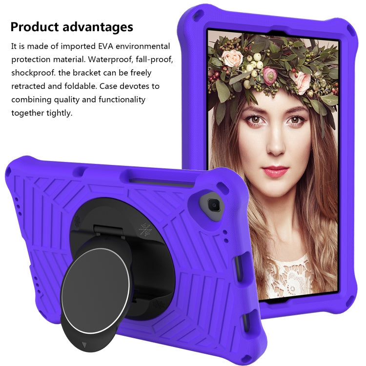 For Lenovo Tab K10 Spider King Silicone Protective Tablet Case(Purple) - Lenovo by buy2fix | Online Shopping UK | buy2fix