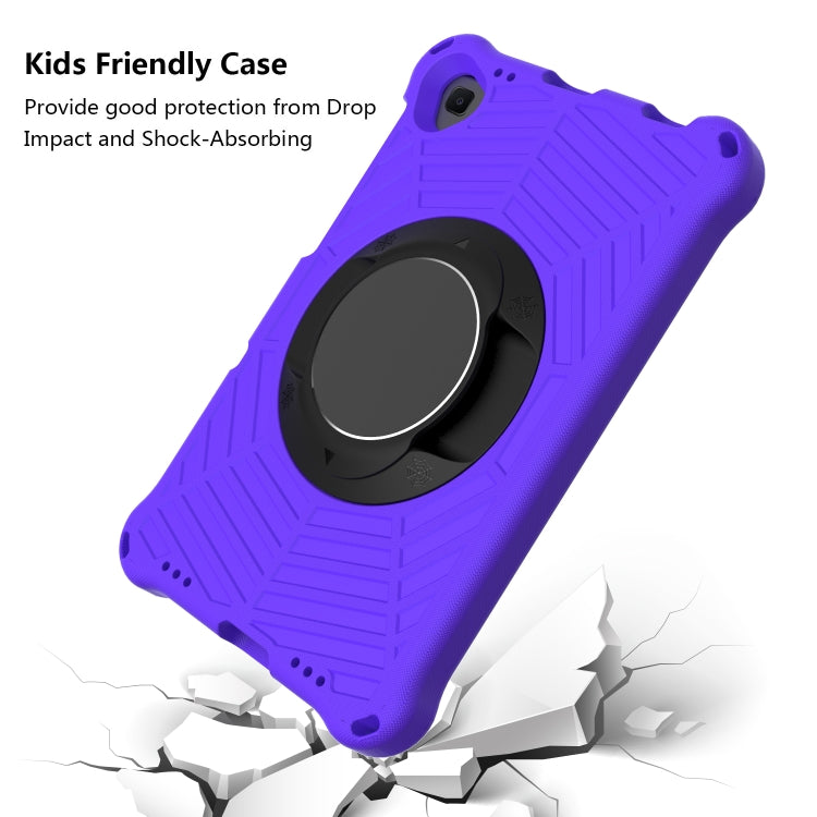For Lenovo Tab K10 Spider King Silicone Protective Tablet Case(Purple) - Lenovo by buy2fix | Online Shopping UK | buy2fix