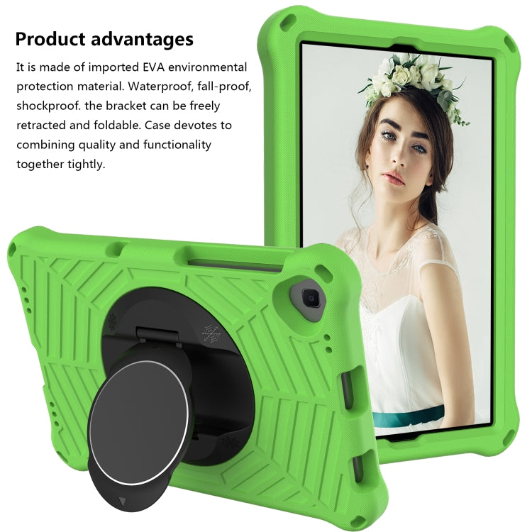 For Lenovo Tab K10 Spider King Silicone Protective Tablet Case(Green) - Lenovo by buy2fix | Online Shopping UK | buy2fix