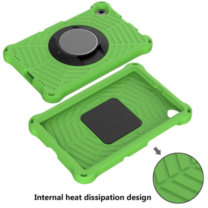 For Lenovo Tab K10 Spider King Silicone Protective Tablet Case(Green) - Lenovo by buy2fix | Online Shopping UK | buy2fix