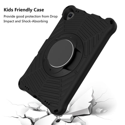 For Lenovo Tab K10 Spider King Silicone Protective Tablet Case(Black) - Lenovo by buy2fix | Online Shopping UK | buy2fix