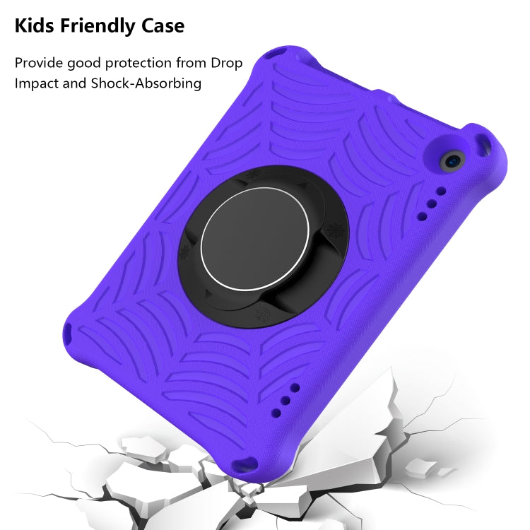 For Amazon Kindle Fire HD 8 / 8 Plus 2022 / 2020 Spider King Silicone Protective Tablet Case(Purple) - Amazon by buy2fix | Online Shopping UK | buy2fix