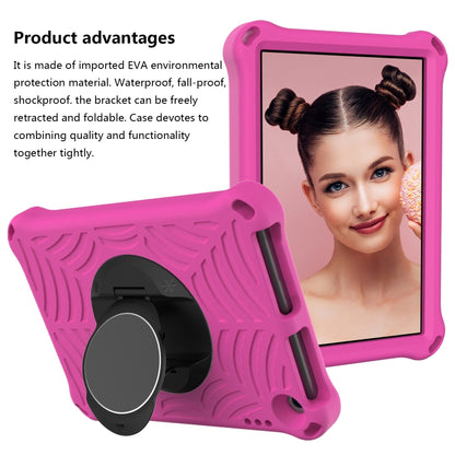 For Amazon Kindle Fire HD 8 / 8 Plus 2022 / 2020 Spider King Silicone Protective Tablet Case(Rose Red) - Amazon by buy2fix | Online Shopping UK | buy2fix