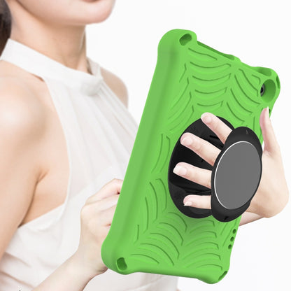 For Amazon Kindle Fire HD 8 / 8 Plus 2022 / 2020 Spider King Silicone Protective Tablet Case(Green) - Amazon by buy2fix | Online Shopping UK | buy2fix