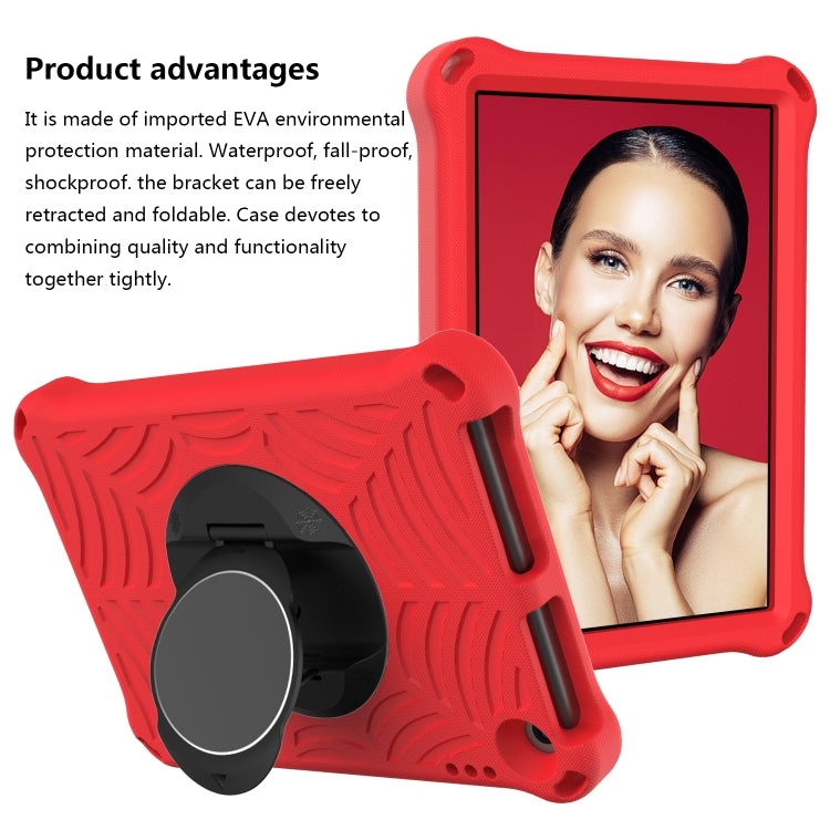 For Amazon Kindle Fire HD 8 / 8 Plus 2022 / 2020 Spider King Silicone Protective Tablet Case(Red) - Amazon by buy2fix | Online Shopping UK | buy2fix