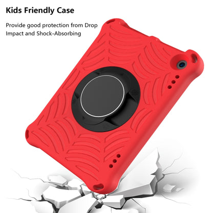 For Amazon Kindle Fire HD 8 / 8 Plus 2022 / 2020 Spider King Silicone Protective Tablet Case(Red) - Amazon by buy2fix | Online Shopping UK | buy2fix