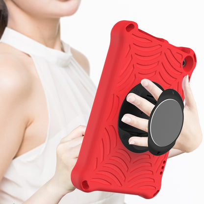 For Amazon Kindle Fire HD 8 / 8 Plus 2022 / 2020 Spider King Silicone Protective Tablet Case(Red) - Amazon by buy2fix | Online Shopping UK | buy2fix