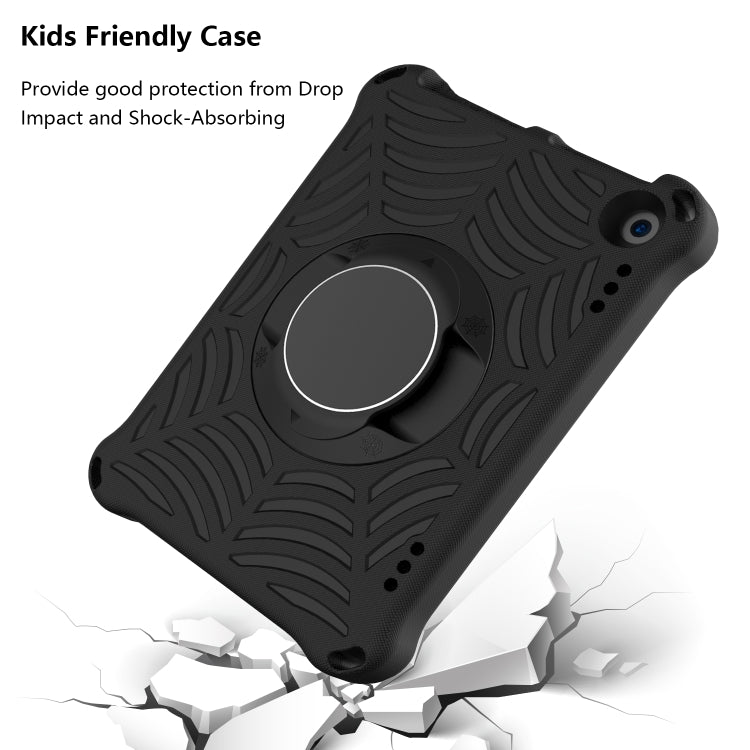 For Amazon Kindle Fire HD 8 / 8 Plus 2022 / 2020 Spider King Silicone Protective Tablet Case(Black) - Amazon by buy2fix | Online Shopping UK | buy2fix