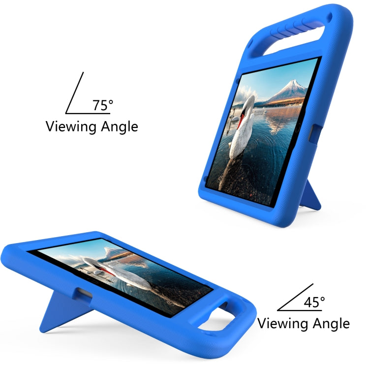 For iPad Air 3 / Pro 10.5 Handle EVA Shockproof Tablet Case with Holder(Blue) - iPad Pro 10.5 inch Cases by buy2fix | Online Shopping UK | buy2fix