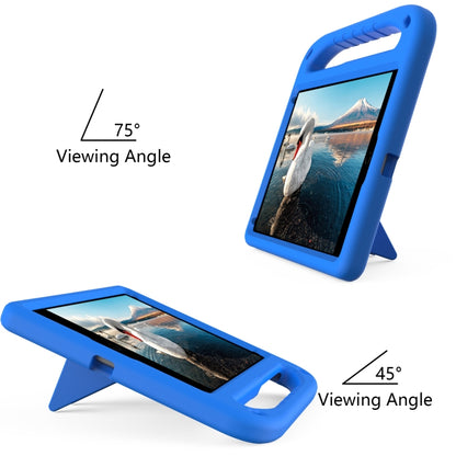 For iPad Air 3 / Pro 10.5 Handle EVA Shockproof Tablet Case with Holder(Blue) - iPad Pro 10.5 inch Cases by buy2fix | Online Shopping UK | buy2fix
