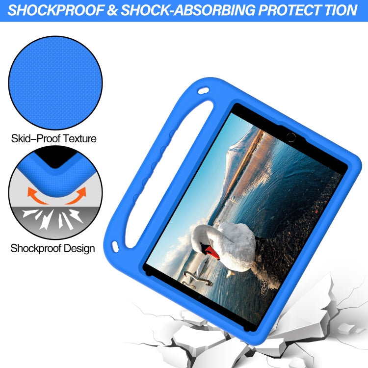 For iPad Air 3 / Pro 10.5 Handle EVA Shockproof Tablet Case with Holder(Blue) - iPad Pro 10.5 inch Cases by buy2fix | Online Shopping UK | buy2fix