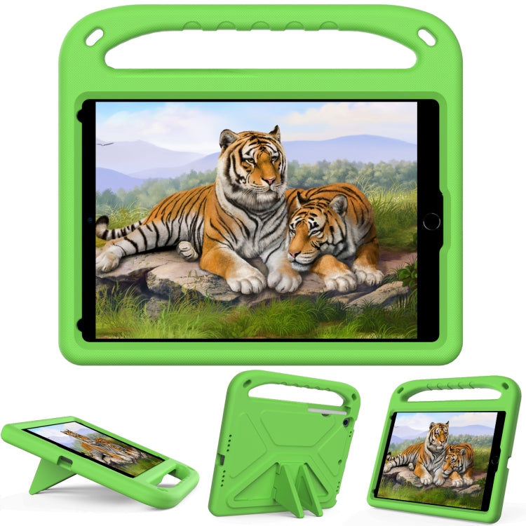 For iPad Air 3 / Pro 10.5 Handle EVA Shockproof Tablet Case with Holder(Green) - iPad Pro 10.5 inch Cases by buy2fix | Online Shopping UK | buy2fix