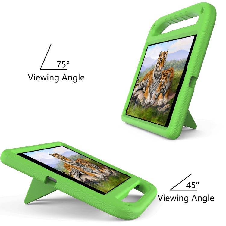 For iPad Air 3 / Pro 10.5 Handle EVA Shockproof Tablet Case with Holder(Green) - iPad Pro 10.5 inch Cases by buy2fix | Online Shopping UK | buy2fix