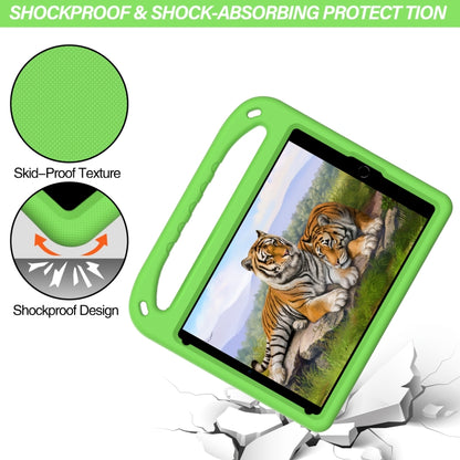 For iPad Air 3 / Pro 10.5 Handle EVA Shockproof Tablet Case with Holder(Green) - iPad Pro 10.5 inch Cases by buy2fix | Online Shopping UK | buy2fix