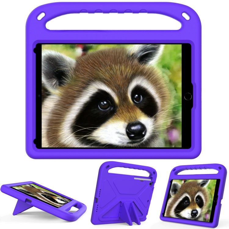 For iPad Air 3 / Pro 10.5 Handle EVA Shockproof Tablet Case with Holder(Purple) - iPad Pro 10.5 inch Cases by buy2fix | Online Shopping UK | buy2fix