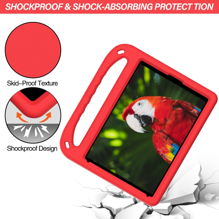 For iPad 9.7 2018 / 2017 Handle EVA Shockproof Tablet Case with Holder(Red) - iPad 9.7 (2018) & (2017) Cases by buy2fix | Online Shopping UK | buy2fix