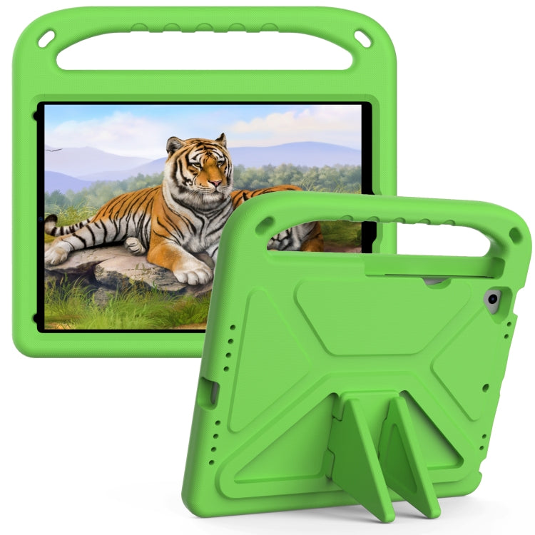 For iPad 9.7 2018 / 2017 Handle EVA Shockproof Tablet Case with Holder(Green) - iPad 9.7 (2018) & (2017) Cases by buy2fix | Online Shopping UK | buy2fix