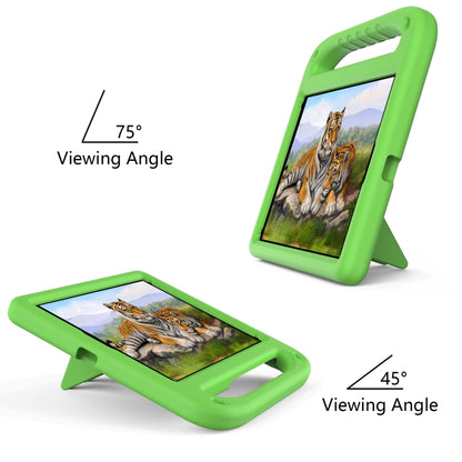 For iPad 9.7 2018 / 2017 Handle EVA Shockproof Tablet Case with Holder(Green) - iPad 9.7 (2018) & (2017) Cases by buy2fix | Online Shopping UK | buy2fix