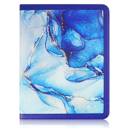 For iPad 2025 / 2022 Marble Pattern Stitching Leather Tablet Case(Blue) - iPad 2025 / 2022 Cases by buy2fix | Online Shopping UK | buy2fix