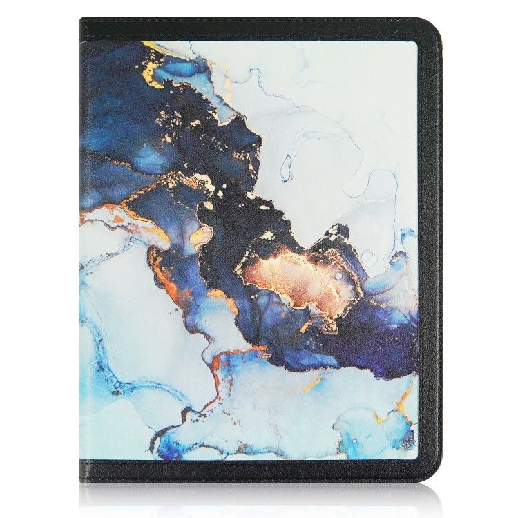 For iPad 2025 / 2022 Marble Pattern Stitching Leather Tablet Case(Black) - iPad 2025 / 2022 Cases by buy2fix | Online Shopping UK | buy2fix