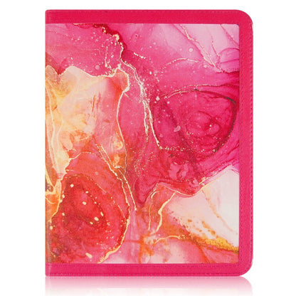 For iPad 2025 / 2022 Marble Pattern Stitching Leather Tablet Case(Pink) - iPad 2025 / 2022 Cases by buy2fix | Online Shopping UK | buy2fix