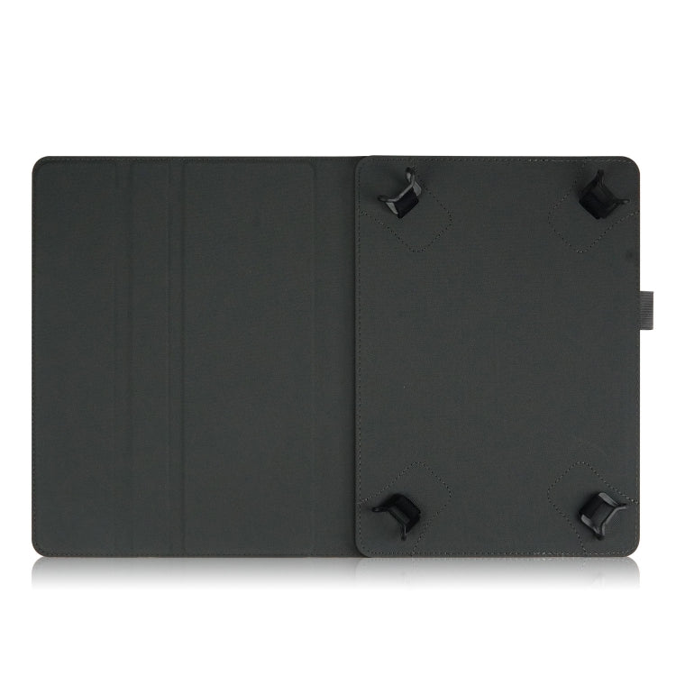 For 10 inch Marble Pattern Stitching Leather Tablet Case(Black) - 10 - 11 inch by buy2fix | Online Shopping UK | buy2fix