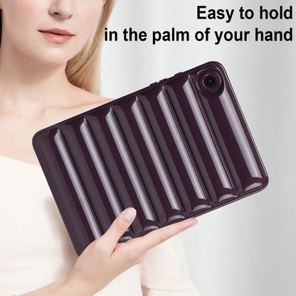 For Samsung Galaxy Tab S7 T870 / S8 X700 Eiderdown Cushion Shockproof Tablet Case(Wine Red) by buy2fix