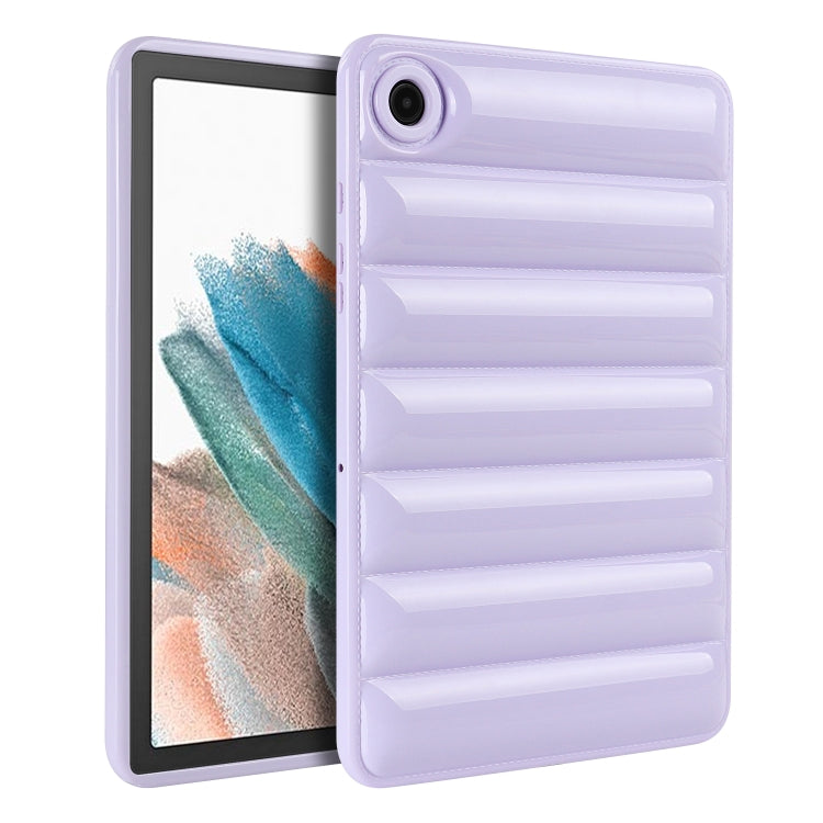 For Samsung Galaxy Tab S7 T870 / S8 X700 Eiderdown Cushion Shockproof Tablet Case(Purple) by buy2fix