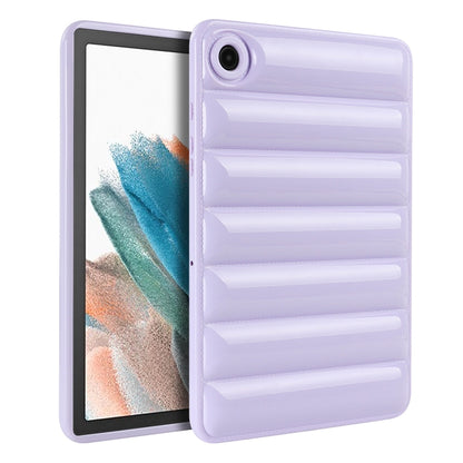 For Samsung Galaxy Tab S7 T870 / S8 X700 Eiderdown Cushion Shockproof Tablet Case(Purple) by buy2fix