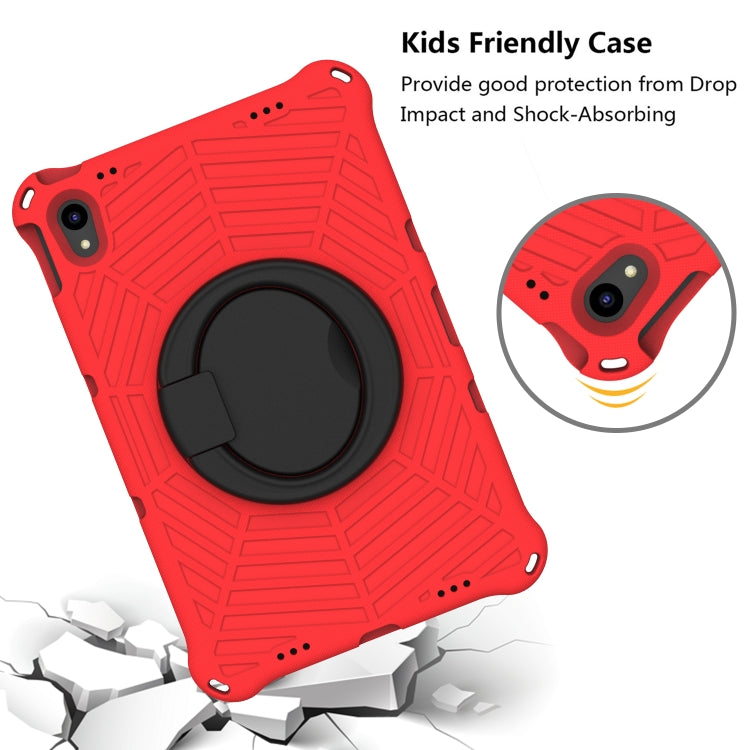 For Lenovo Tab P11 TB-J606 Spider King Silicone Protective Tablet Case(Red) - Lenovo by buy2fix | Online Shopping UK | buy2fix